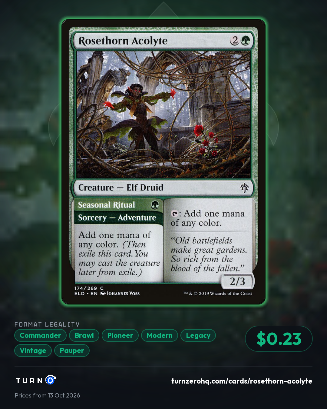 Shareable picture of Rosethorn Acolyte