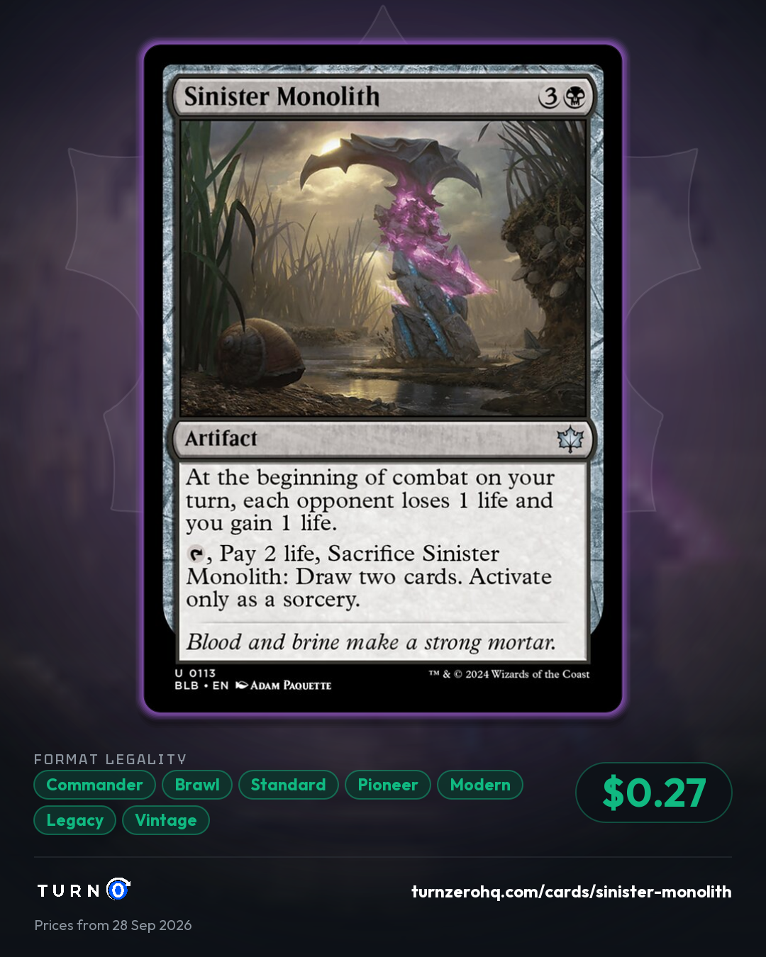 Shareable picture of Sinister Monolith