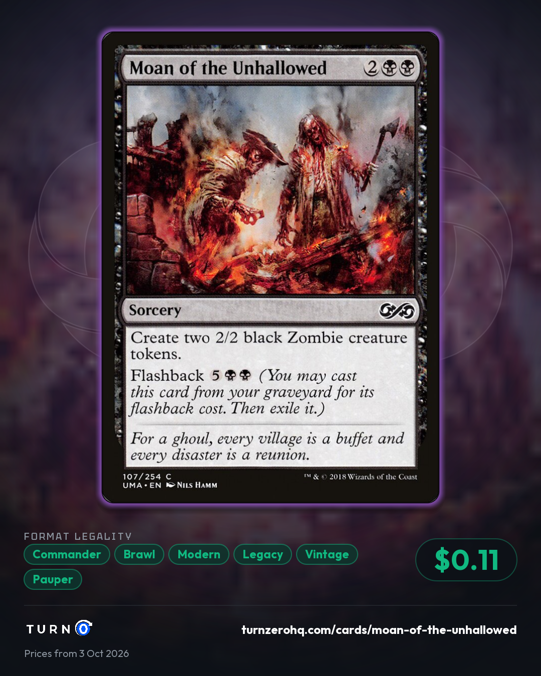 Shareable picture of Moan of the Unhallowed