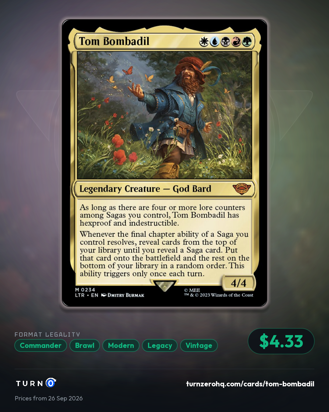 Shareable picture of Tom Bombadil