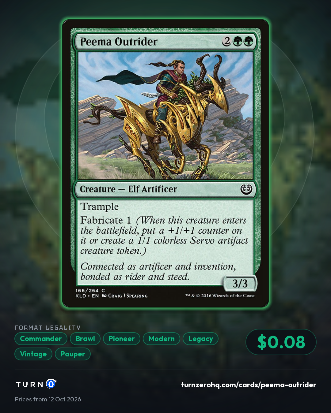Shareable picture of Peema Outrider