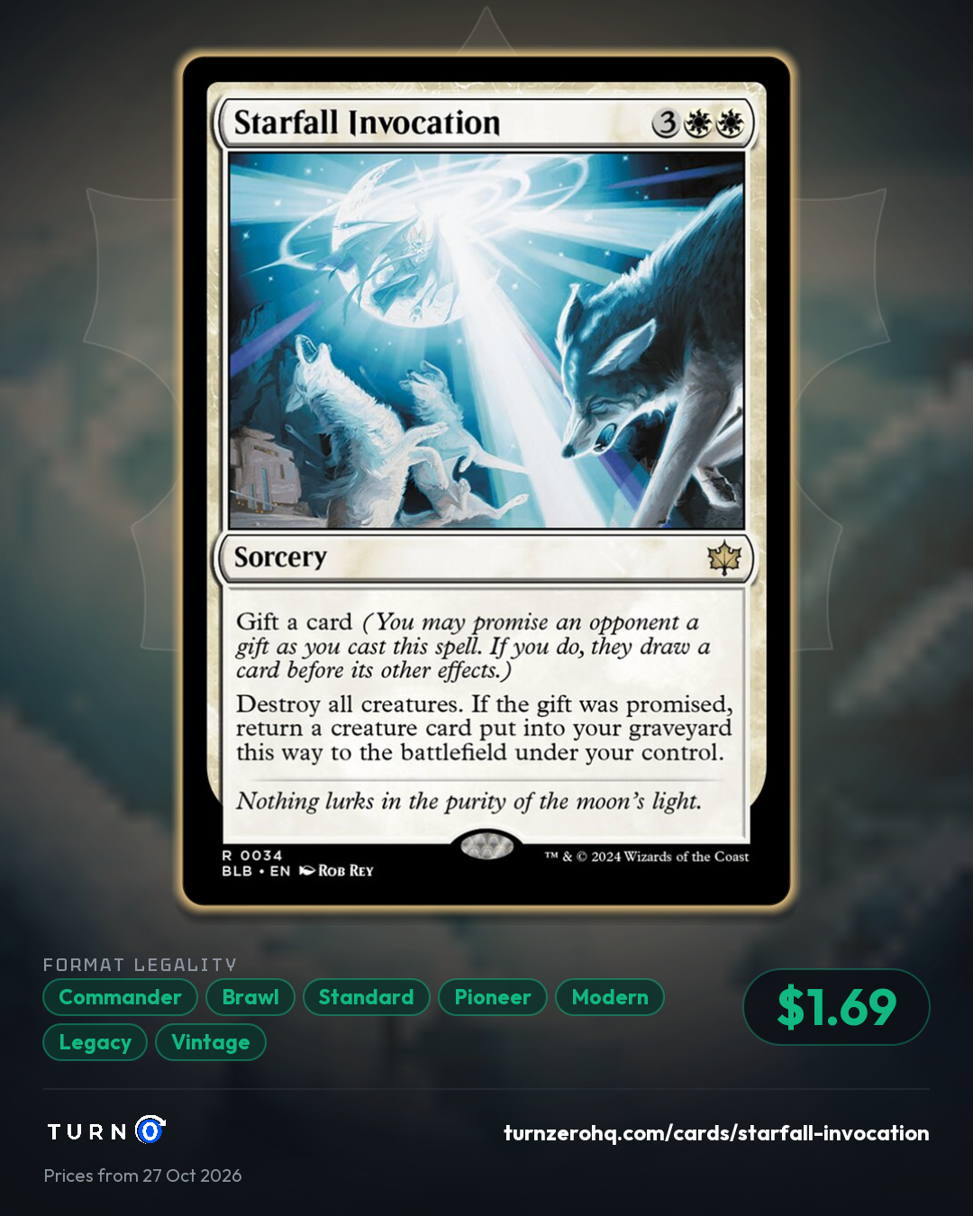 Shareable picture of Starfall Invocation