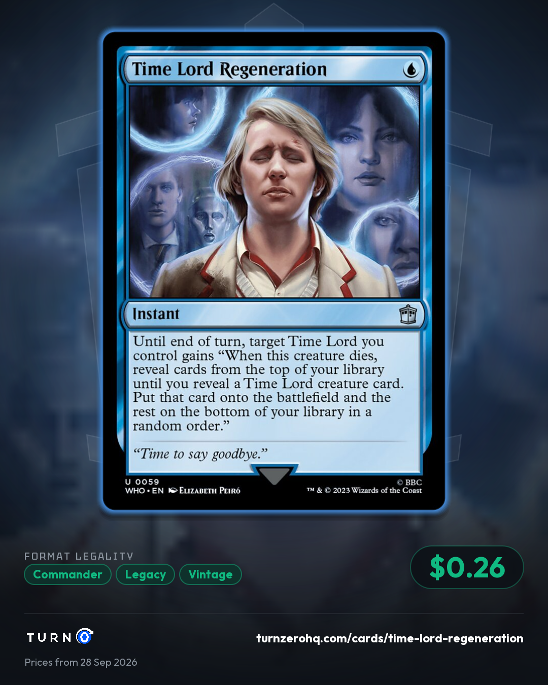 Shareable picture of Time Lord Regeneration