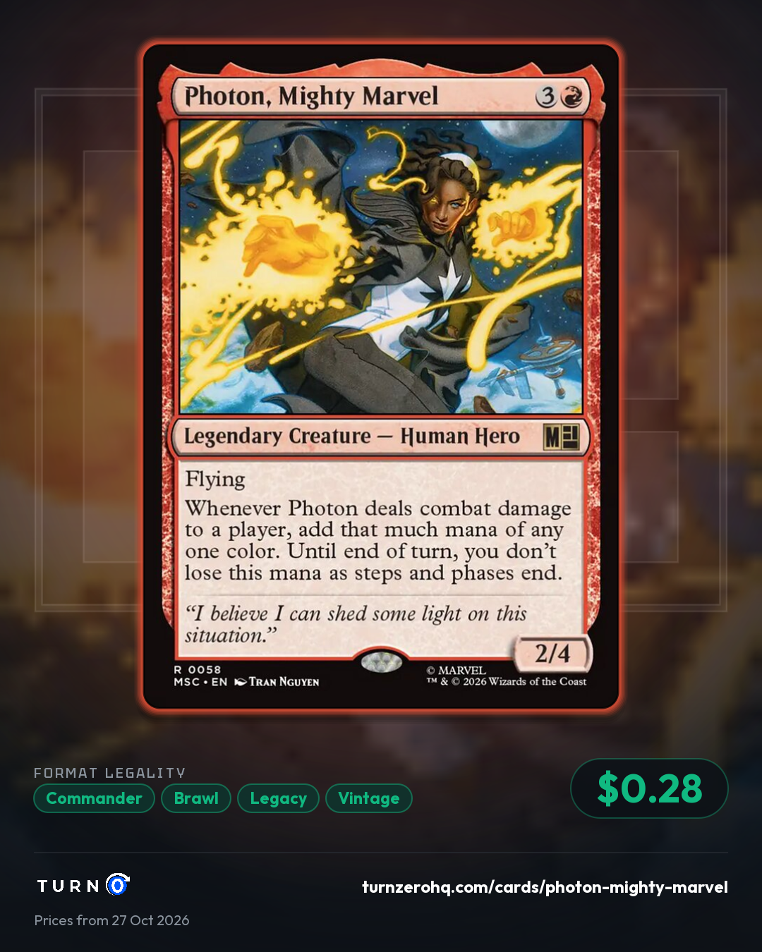 Shareable picture of Photon, Mighty Marvel