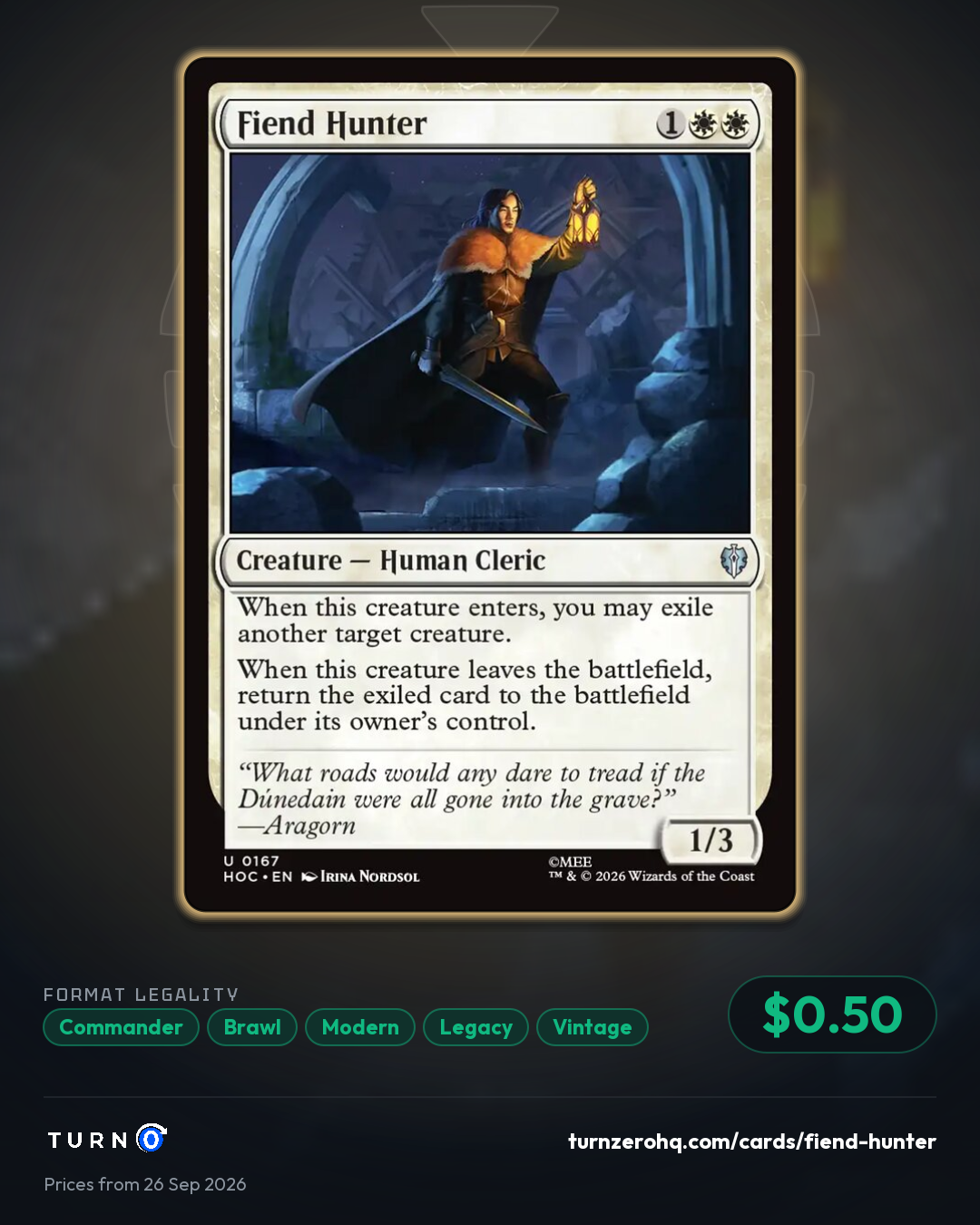 Shareable picture of Fiend Hunter