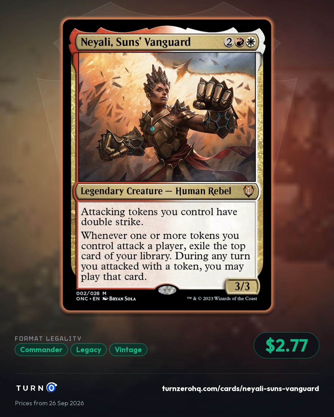 Shareable picture of Neyali, Suns' Vanguard