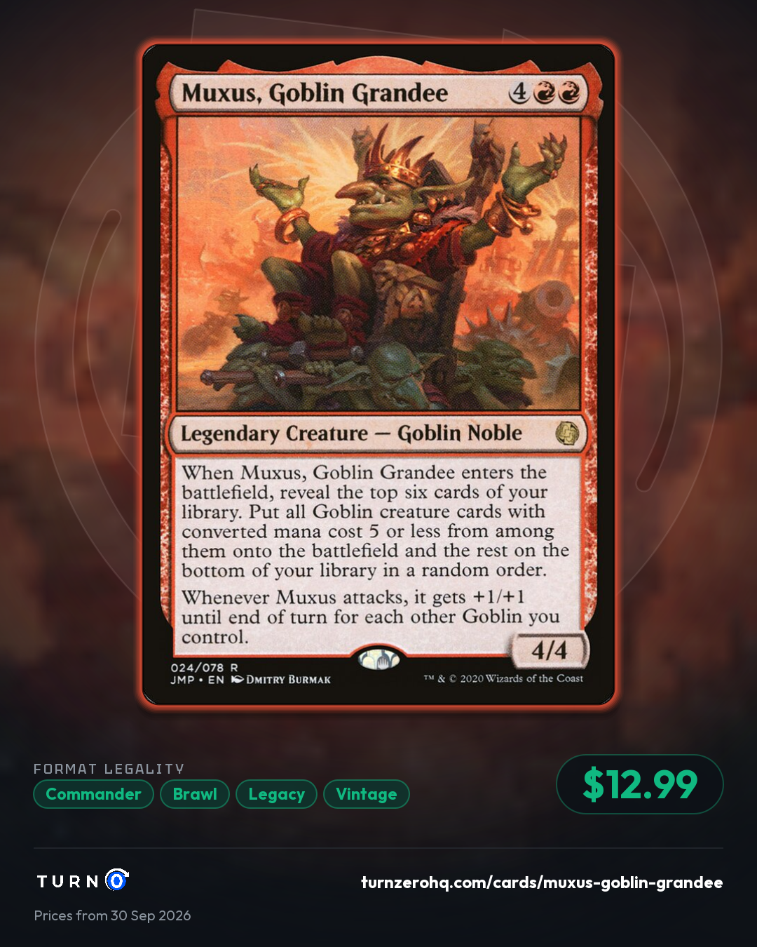 Shareable picture of Muxus, Goblin Grandee