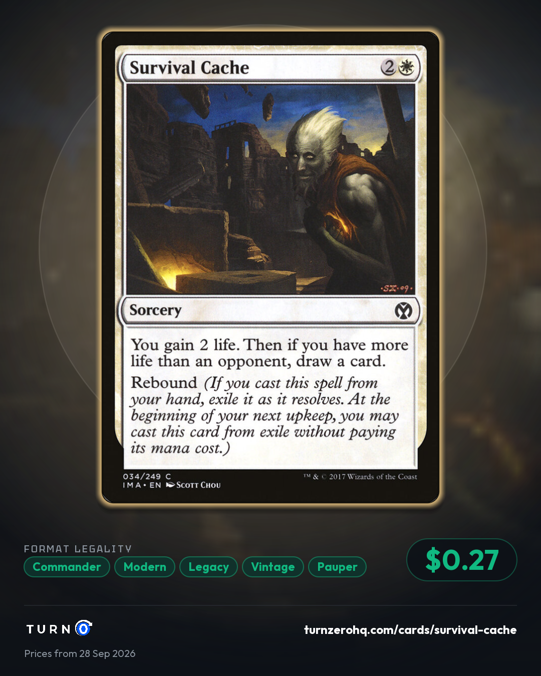 Shareable picture of Survival Cache