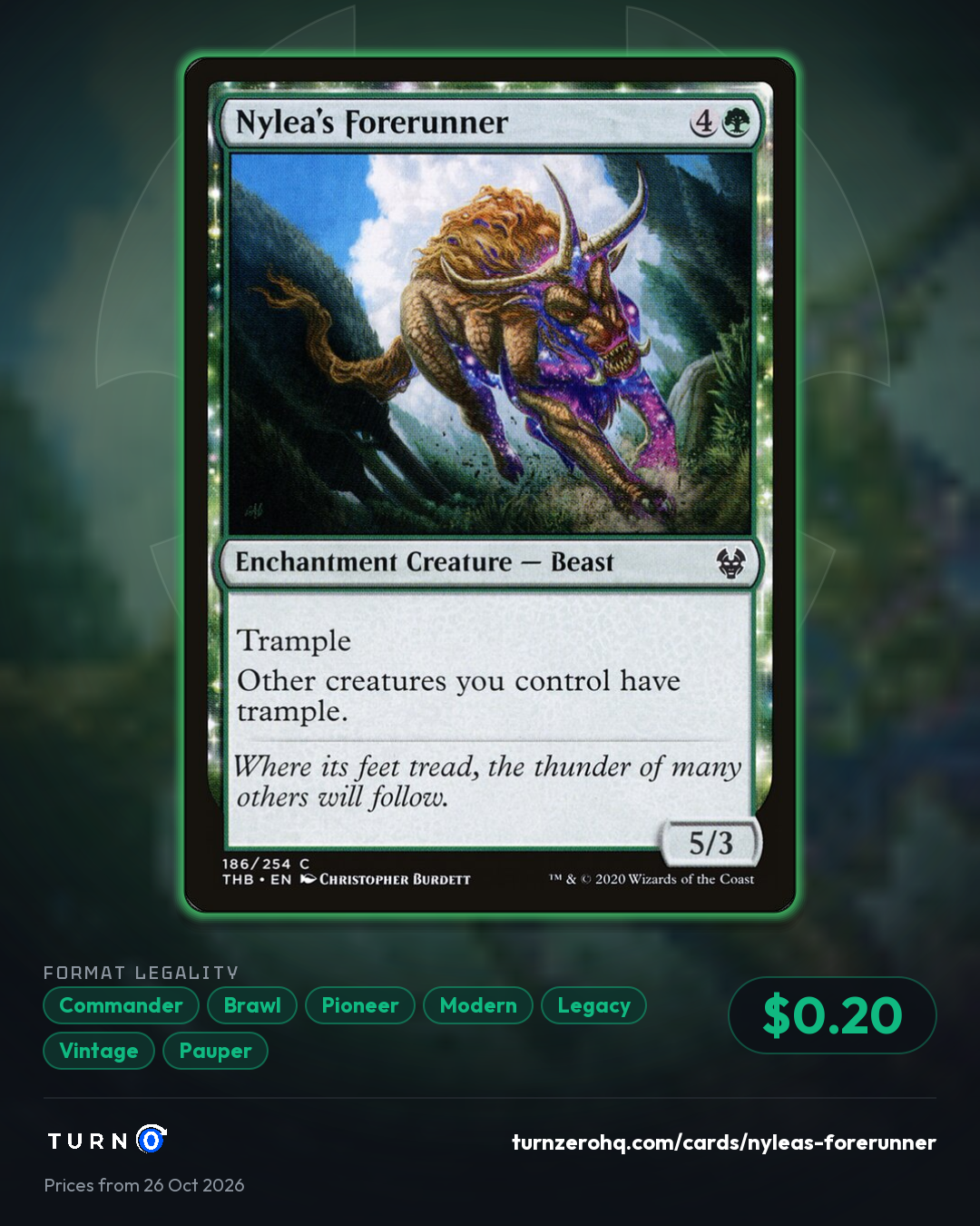 Shareable picture of Nylea's Forerunner