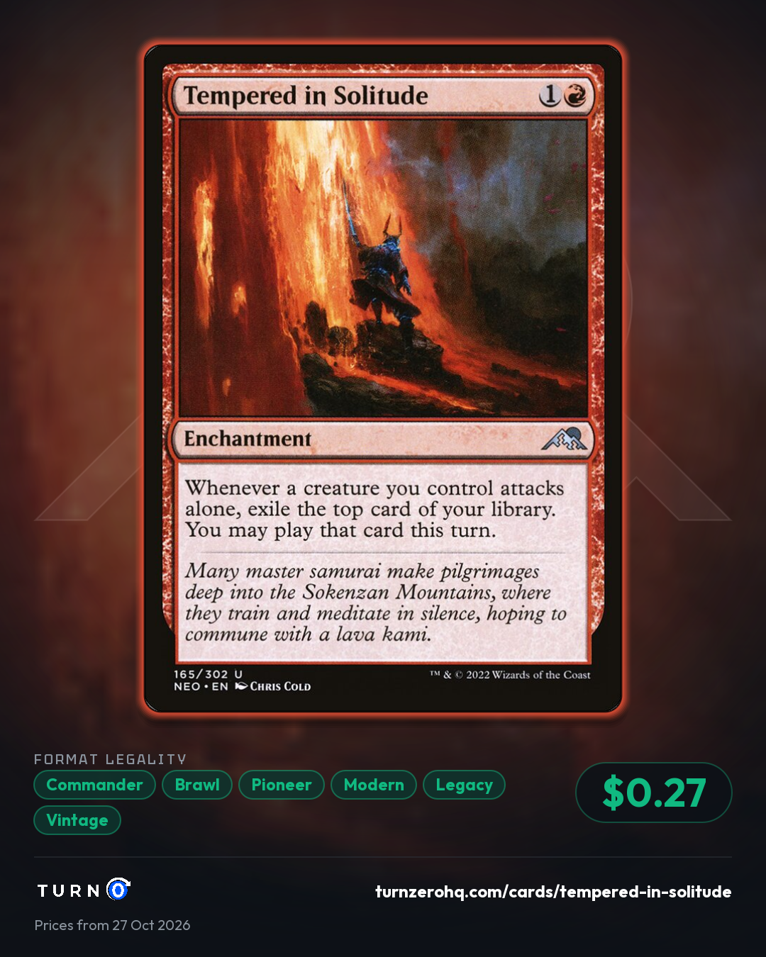 Shareable picture of Tempered in Solitude