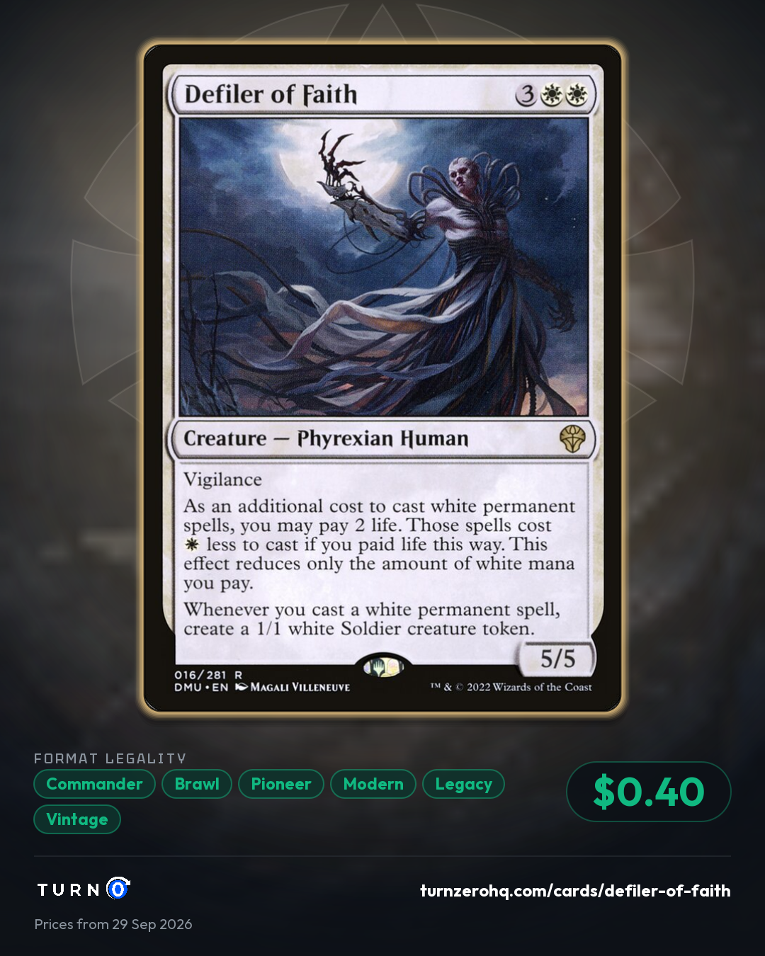 Shareable picture of Defiler of Faith