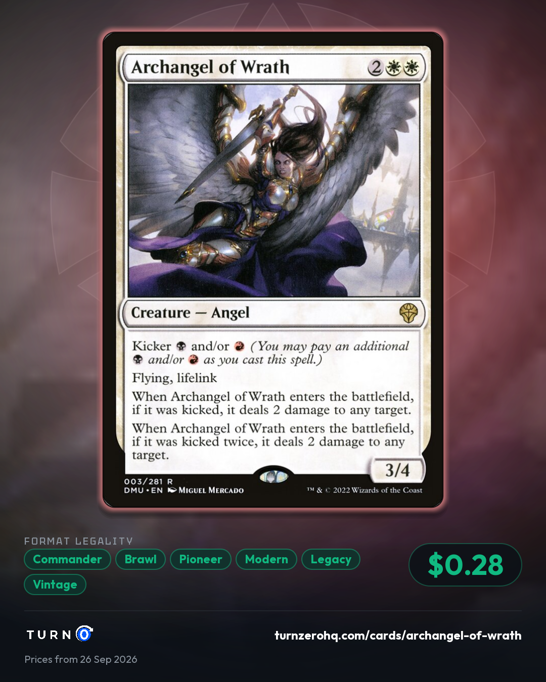 Shareable picture of Archangel of Wrath