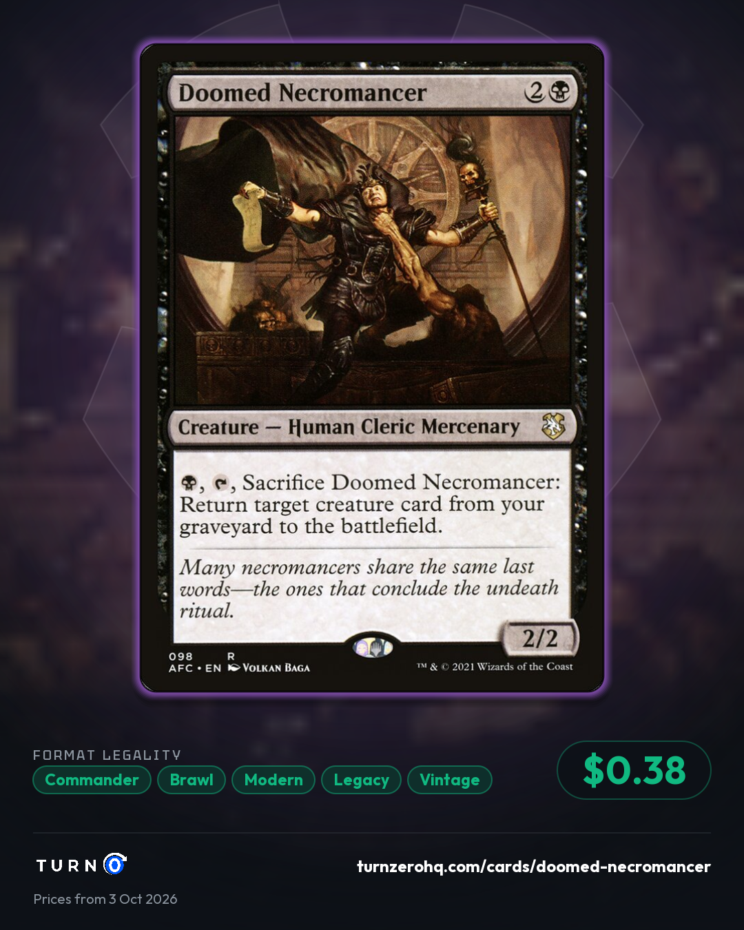 Shareable picture of Doomed Necromancer