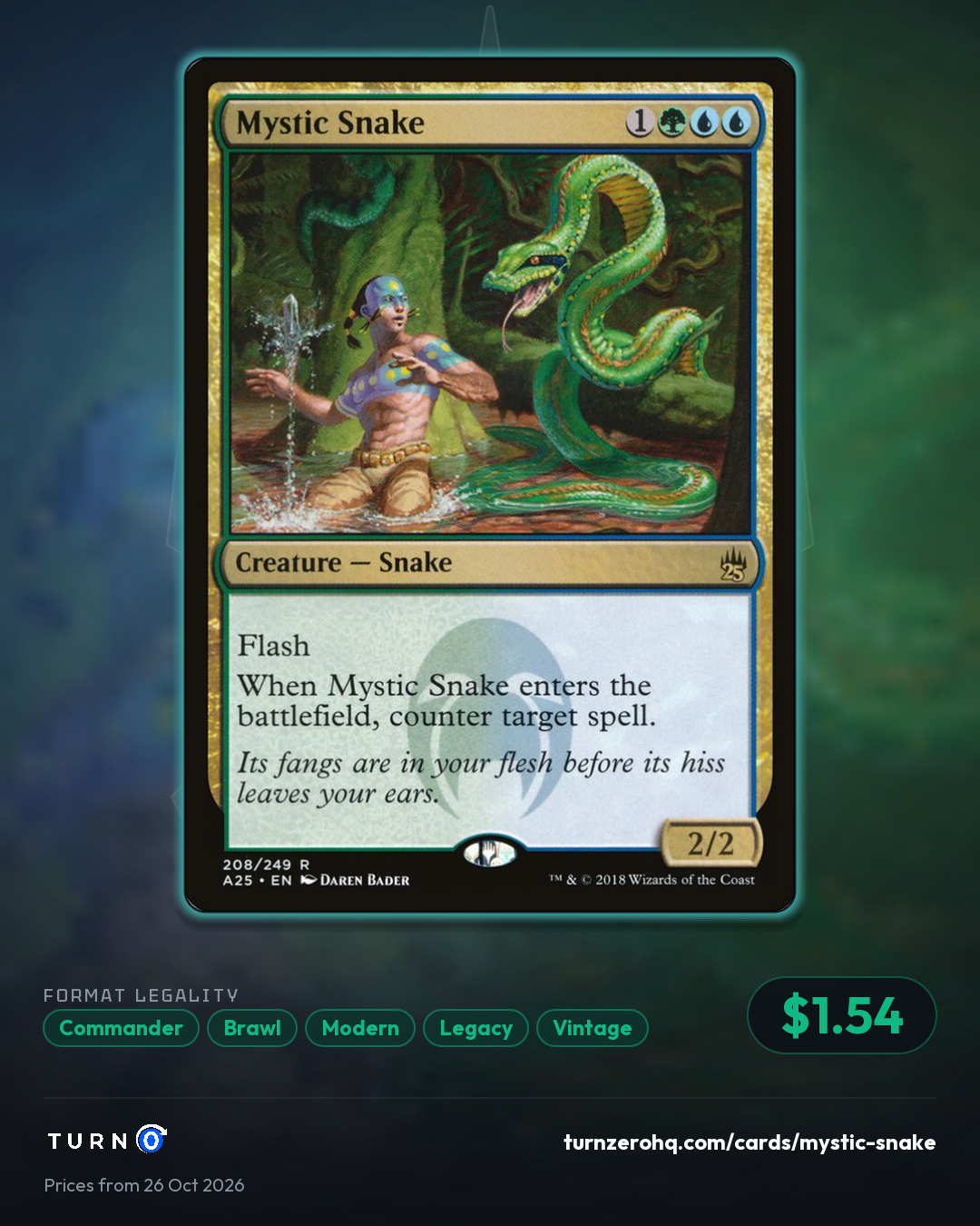 Shareable picture of Mystic Snake