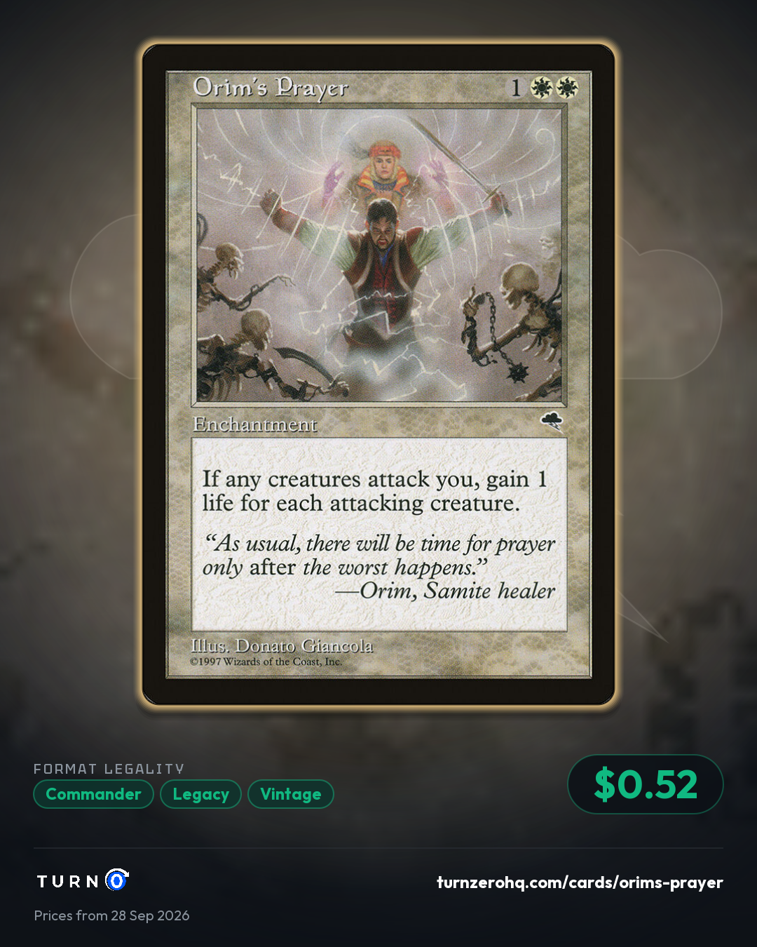 Shareable picture of Orim's Prayer
