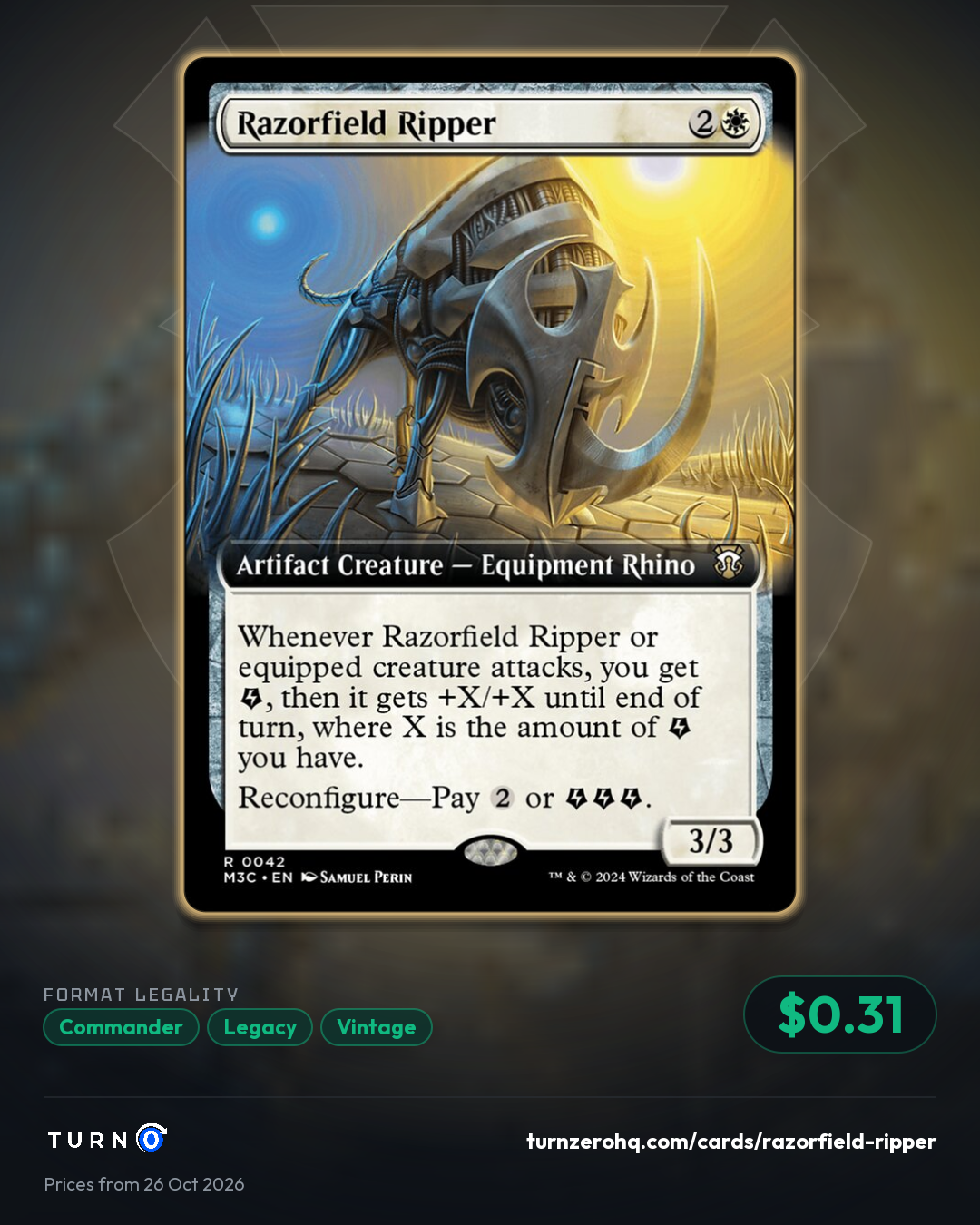 Shareable picture of Razorfield Ripper