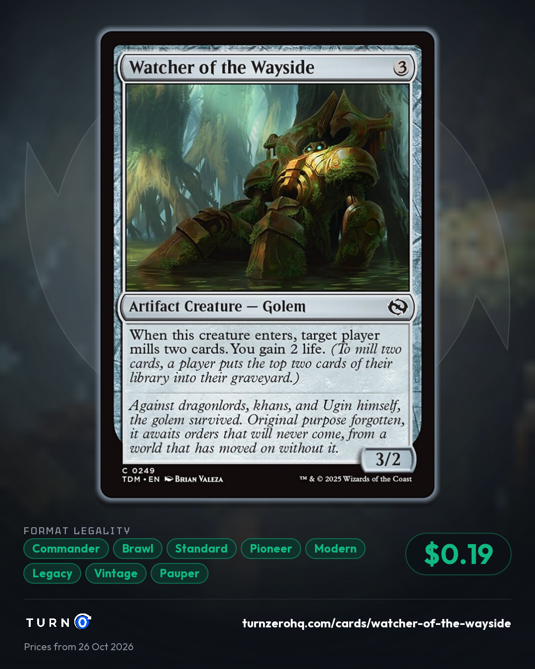 Shareable picture of Watcher of the Wayside
