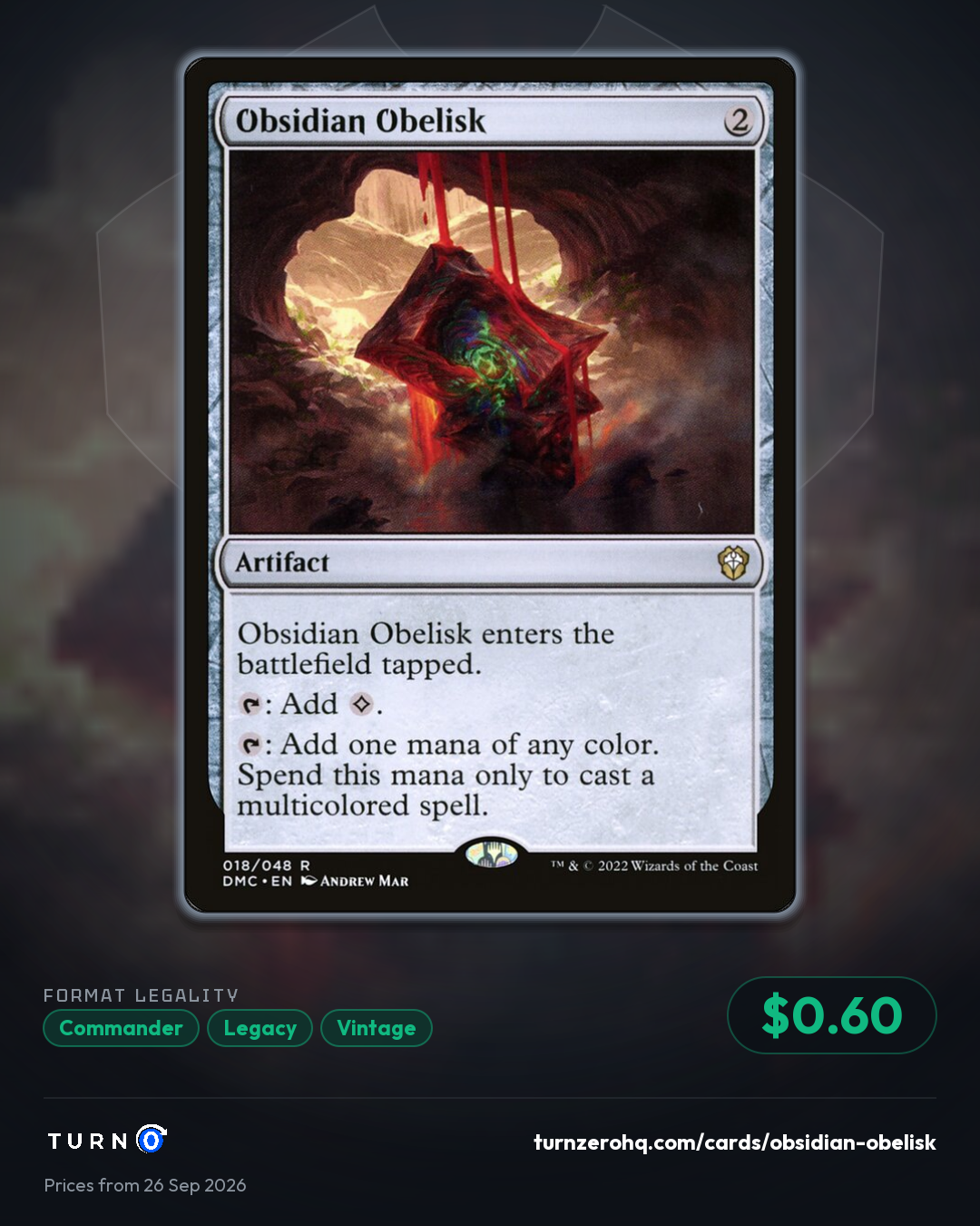 Shareable picture of Obsidian Obelisk