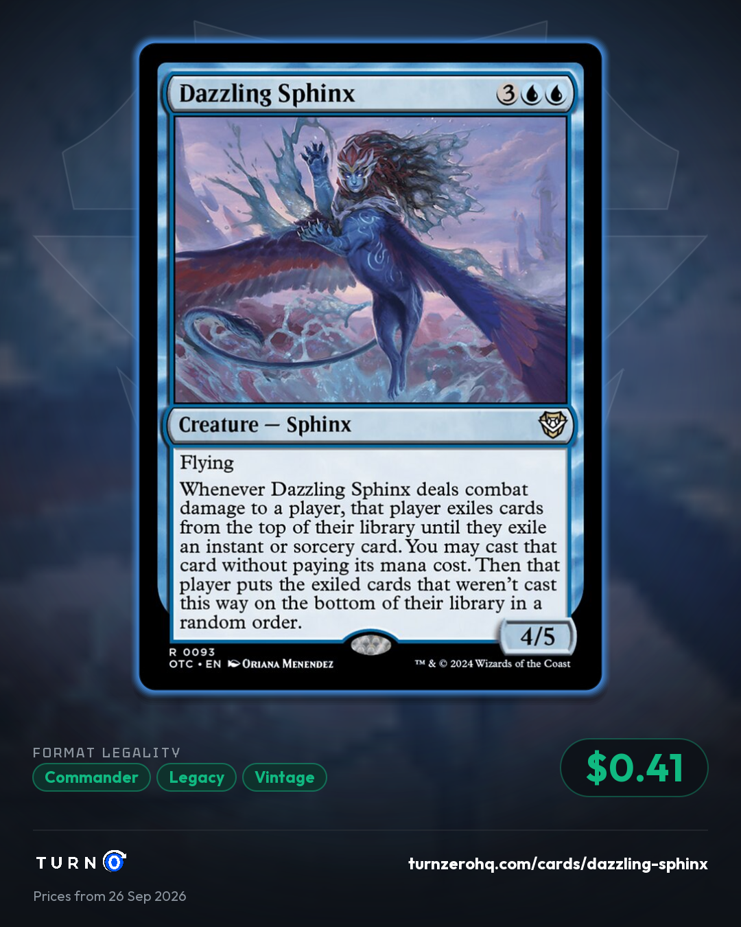 Shareable picture of Dazzling Sphinx