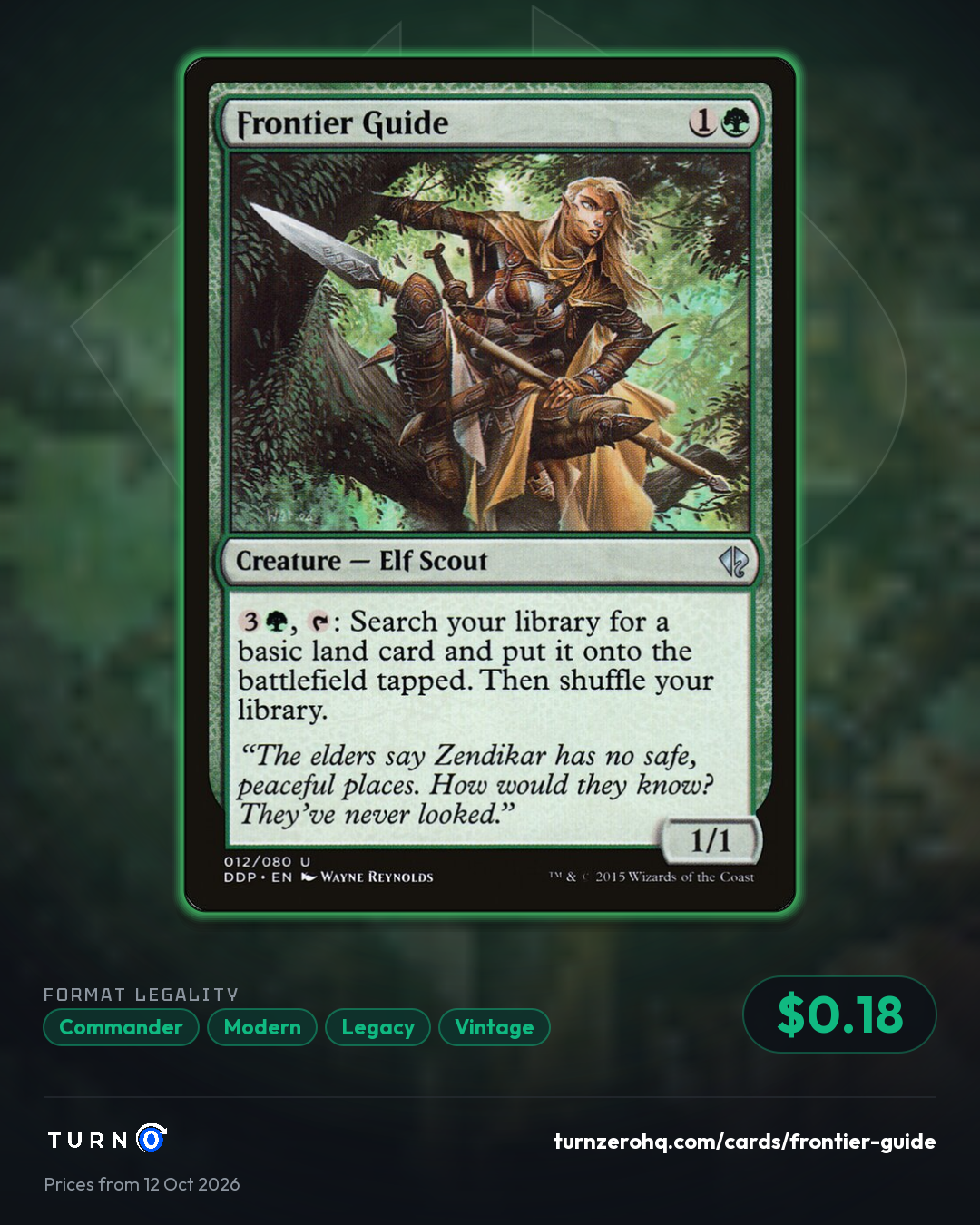Shareable picture of Frontier Guide