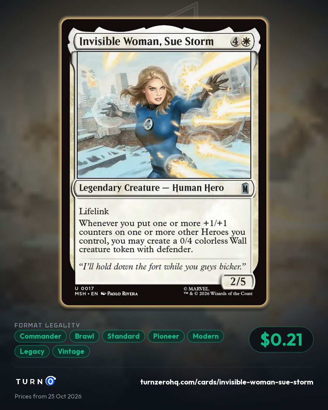 Shareable picture of Invisible Woman, Sue Storm