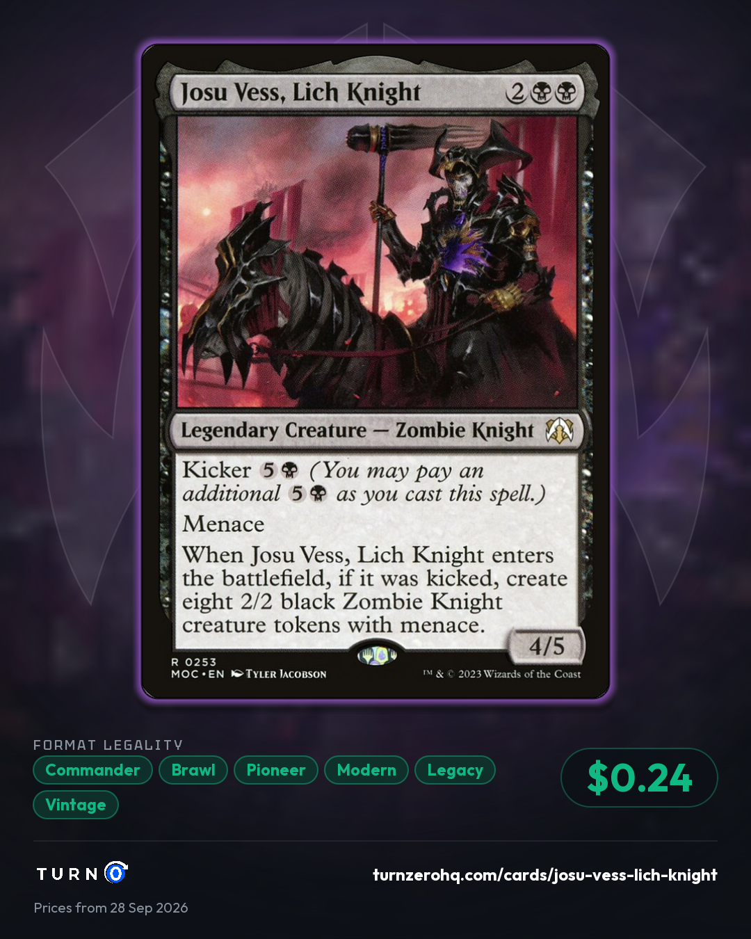 Shareable picture of Josu Vess, Lich Knight