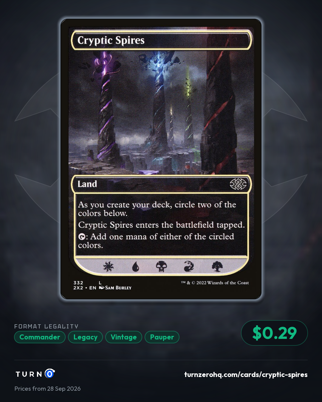 Shareable picture of Cryptic Spires