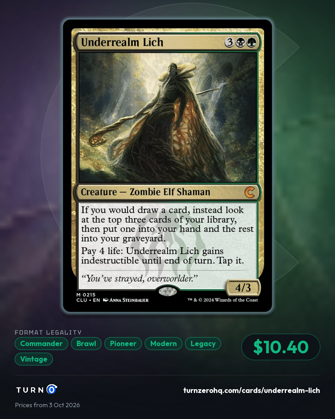 Shareable picture of Underrealm Lich