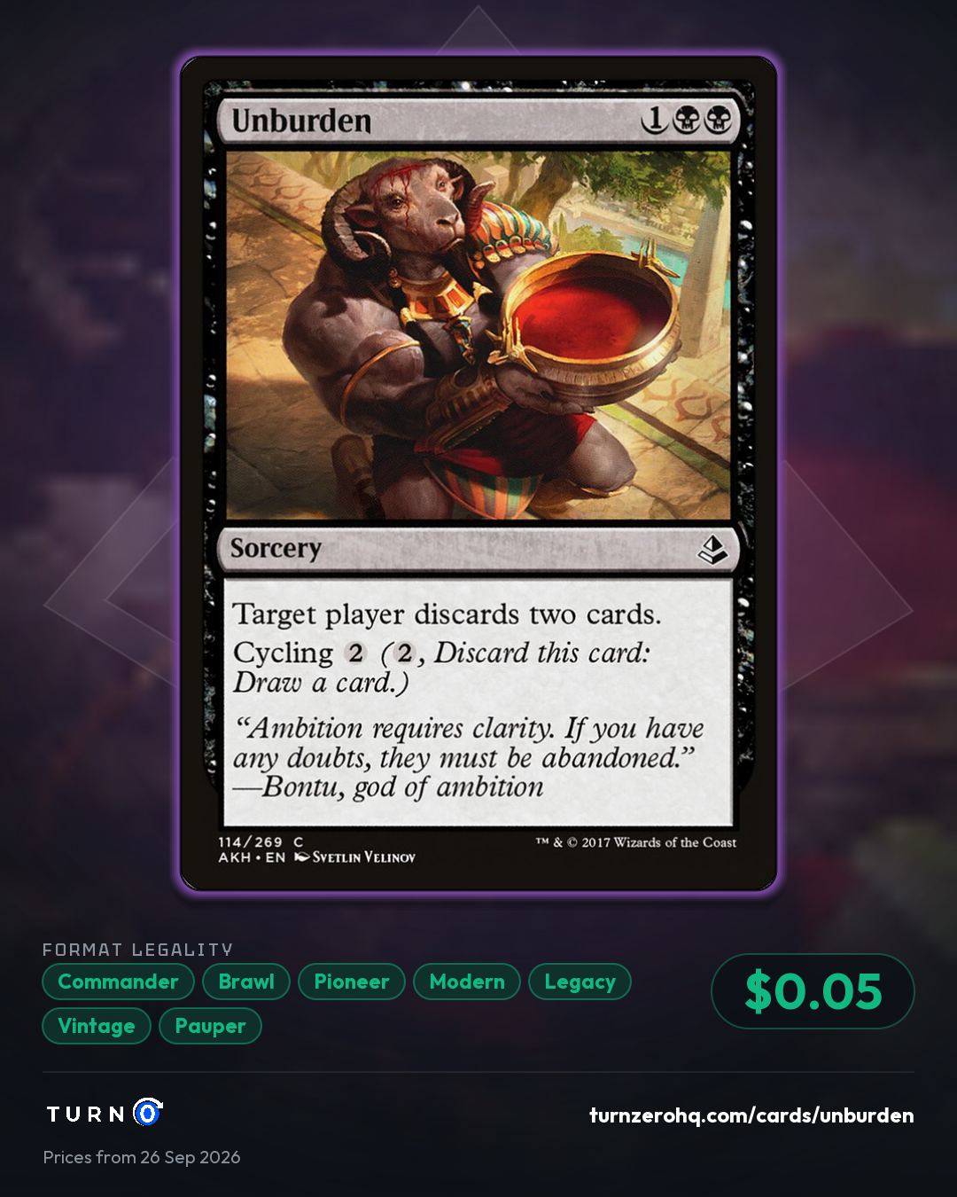 Shareable picture of Unburden