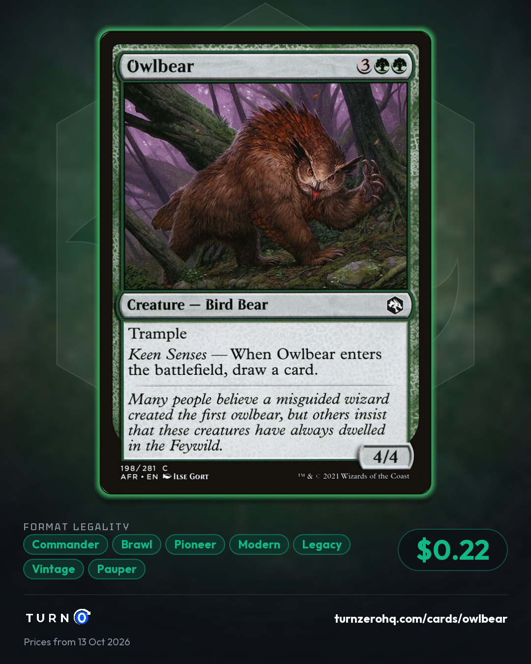 Shareable picture of Owlbear