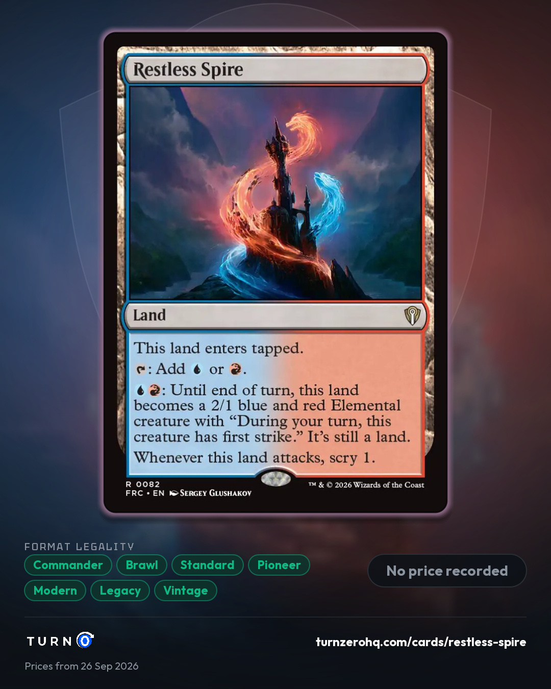 Shareable picture of Restless Spire