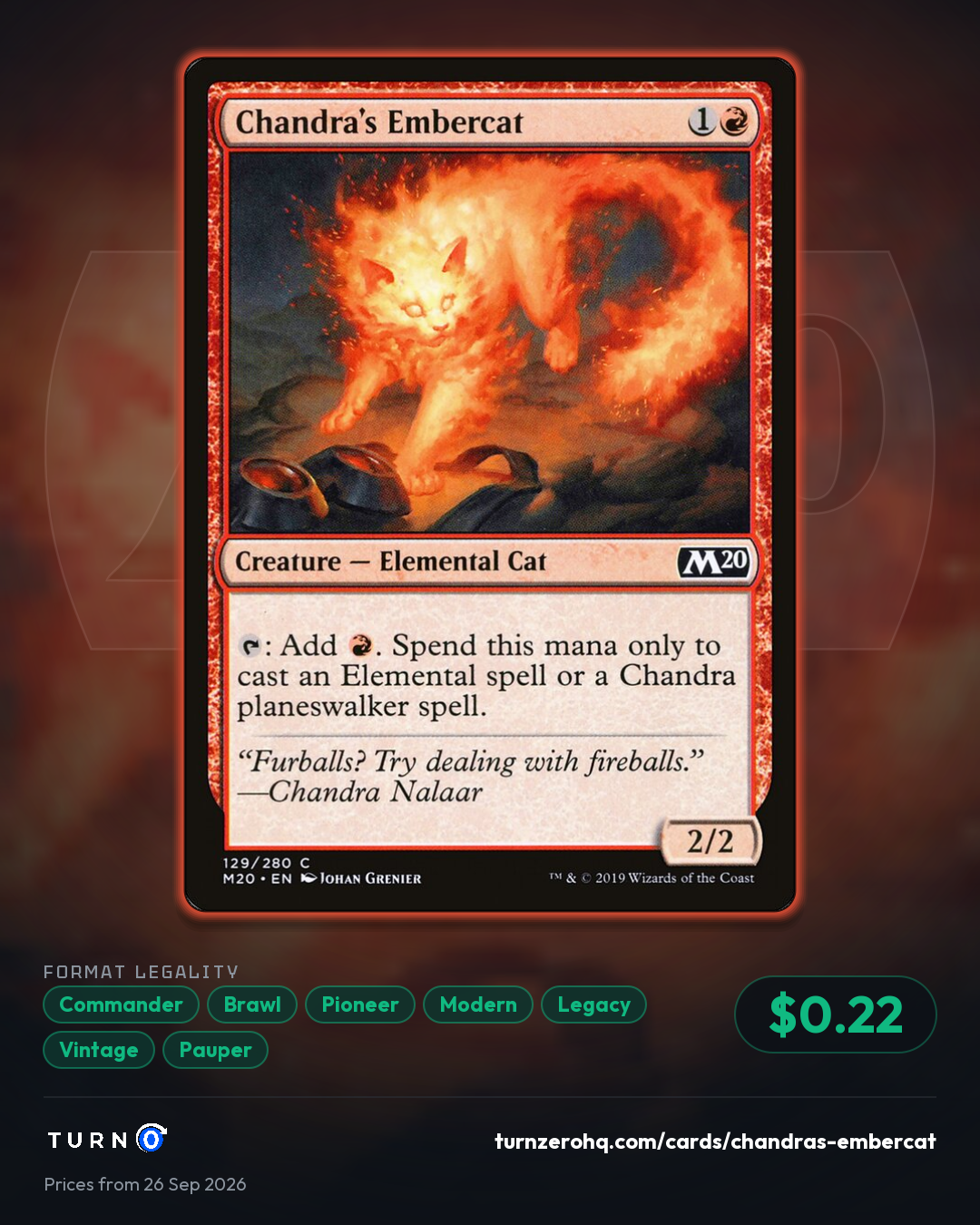 Shareable picture of Chandra's Embercat