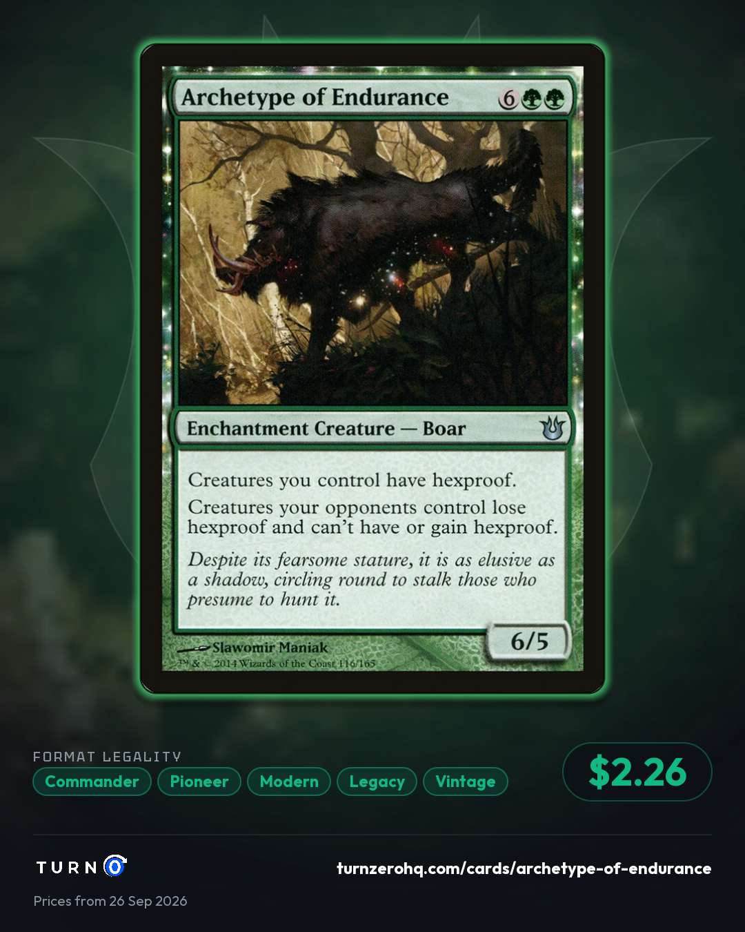 Shareable picture of Archetype of Endurance