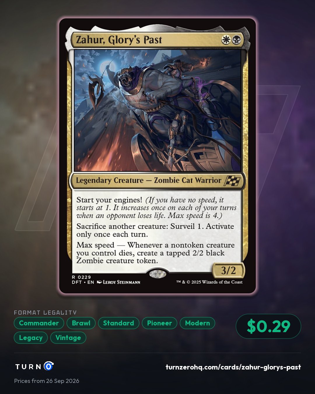 Shareable picture of Zahur, Glory's Past