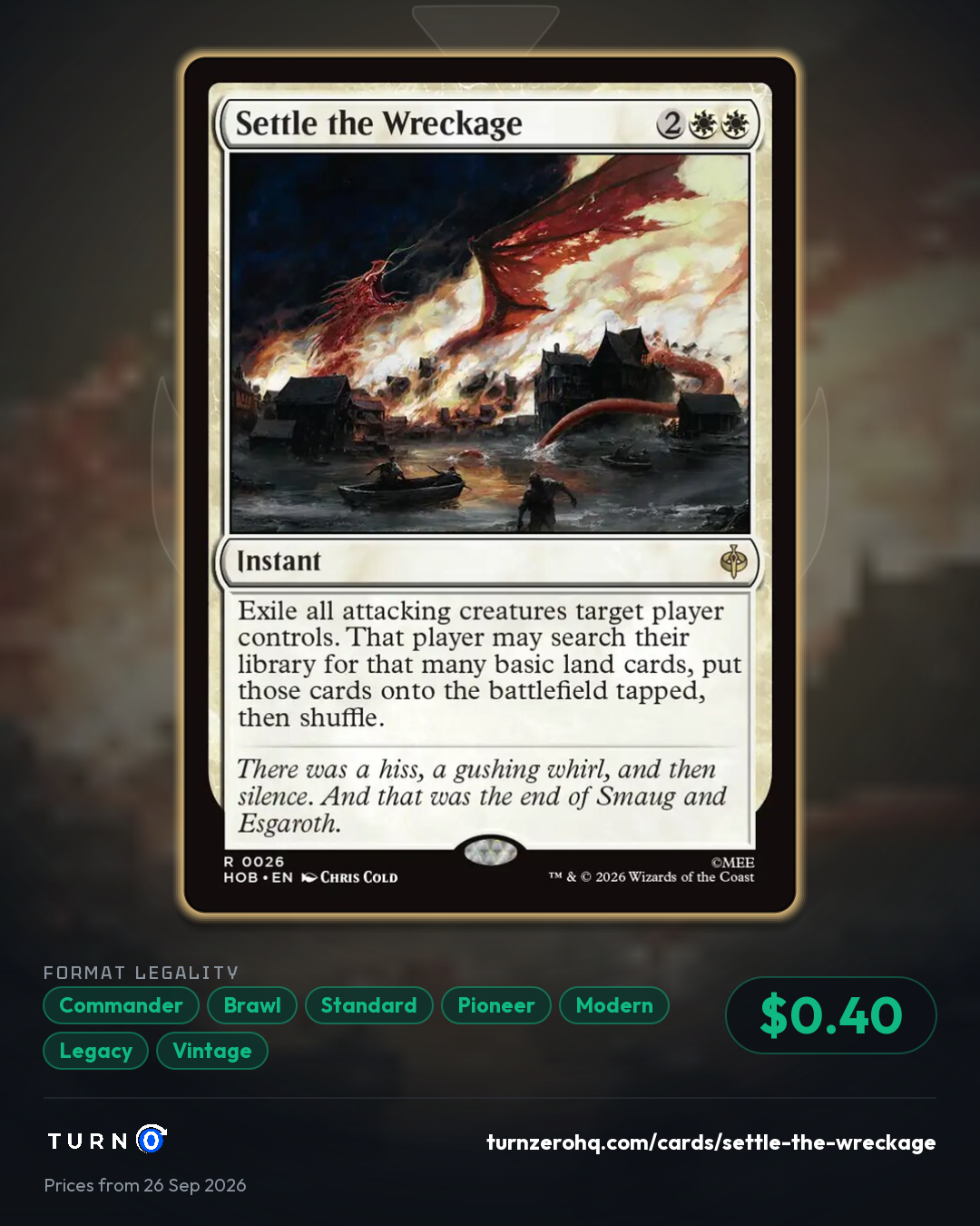 Shareable picture of Settle the Wreckage