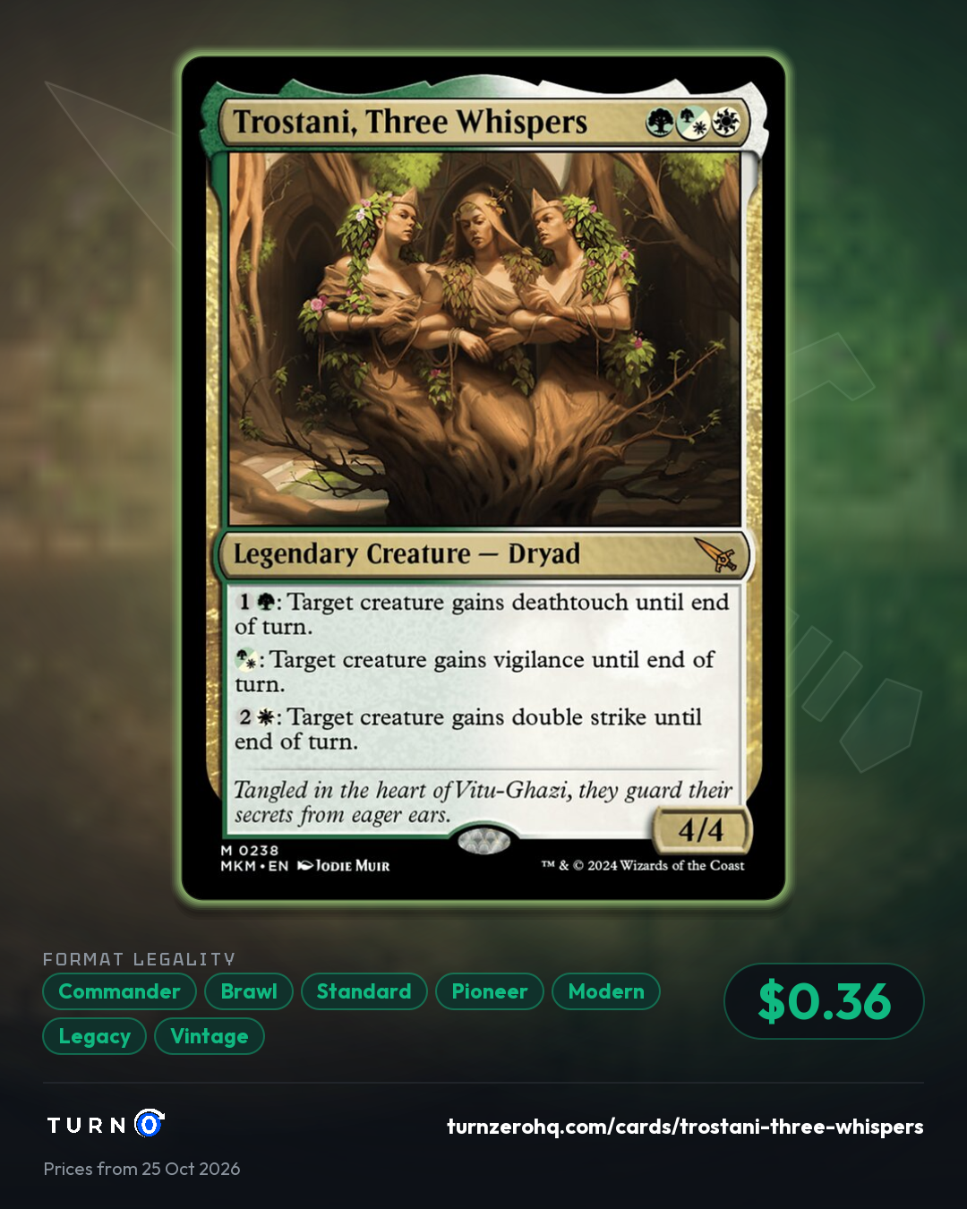 Shareable picture of Trostani, Three Whispers