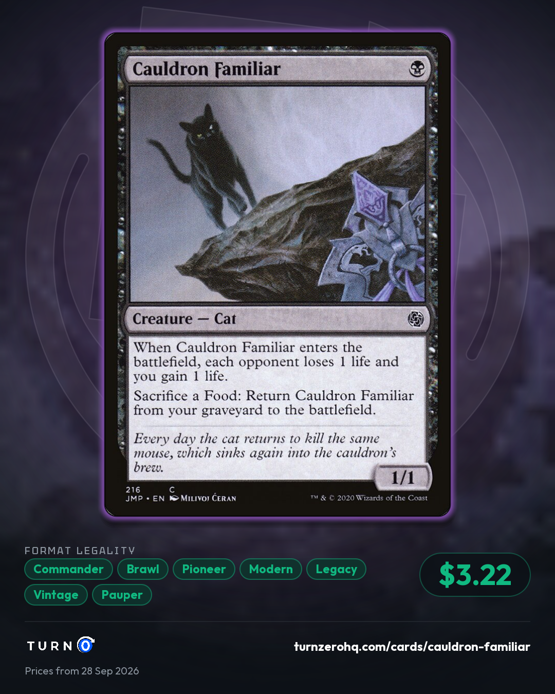 Shareable picture of Cauldron Familiar