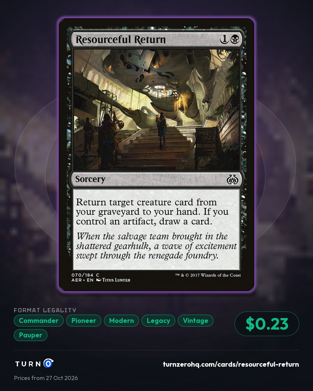 Shareable picture of Resourceful Return