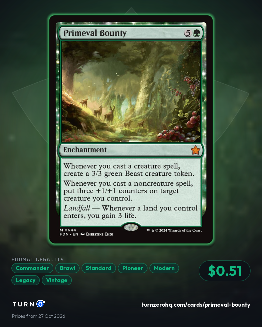 Shareable picture of Primeval Bounty
