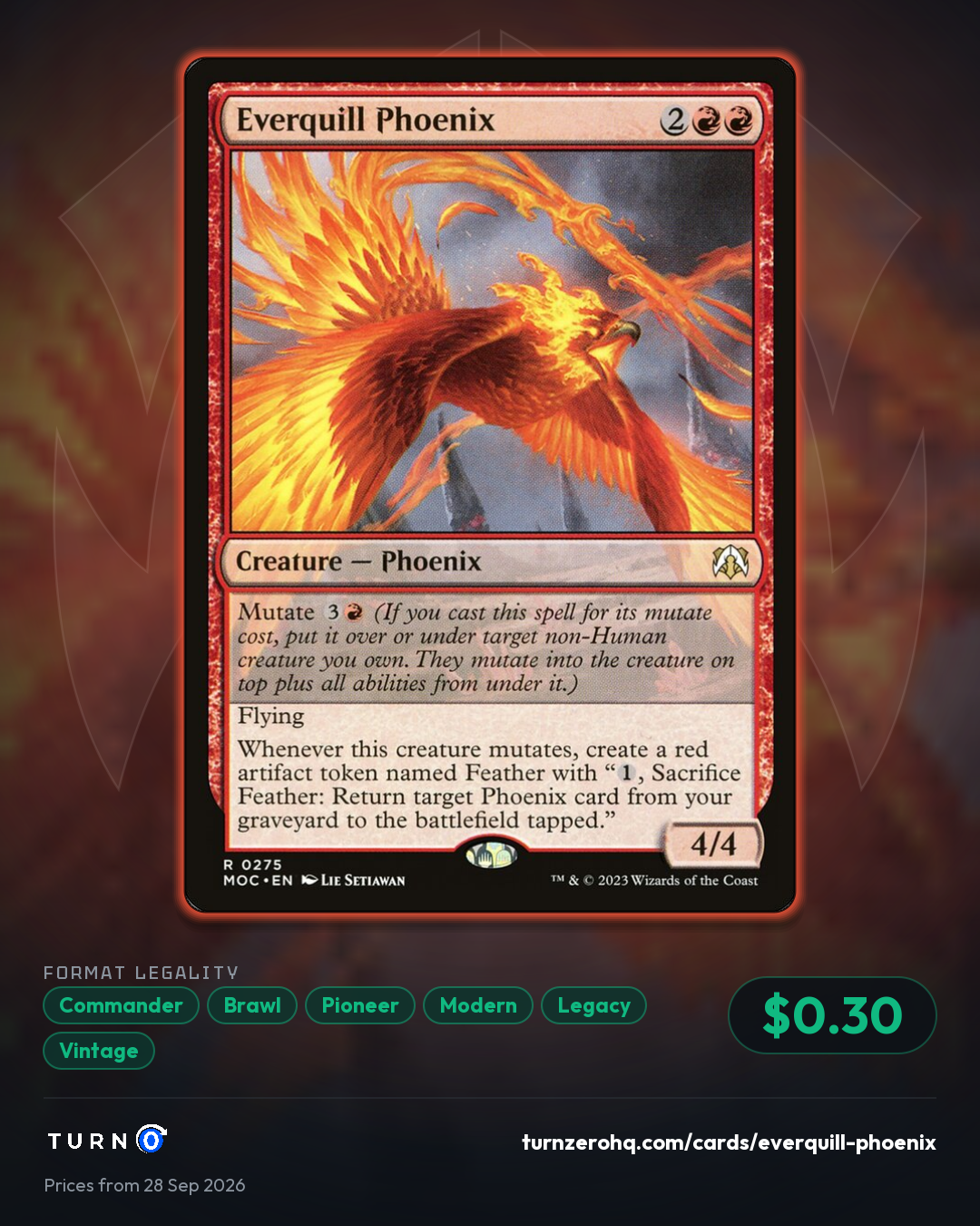 Shareable picture of Everquill Phoenix