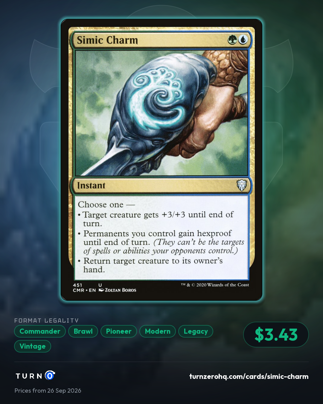 Shareable picture of Simic Charm