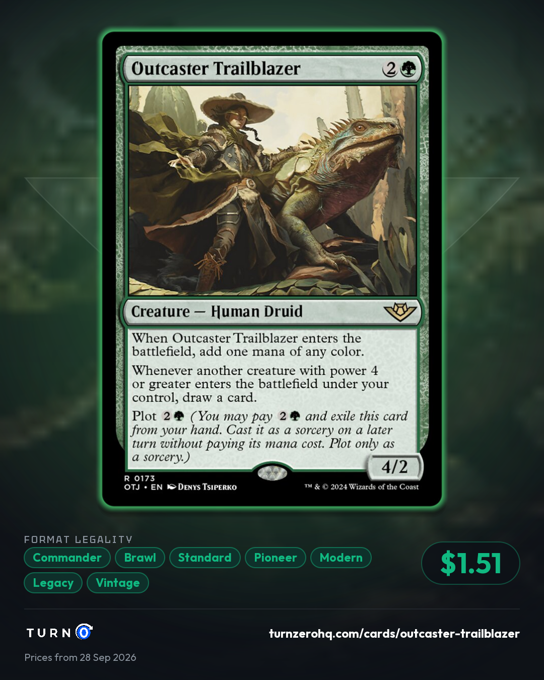 Shareable picture of Outcaster Trailblazer