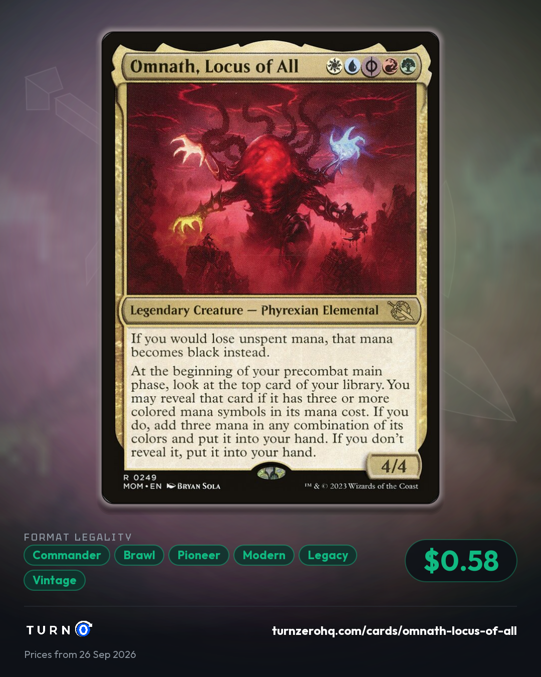 Shareable picture of Omnath, Locus of All