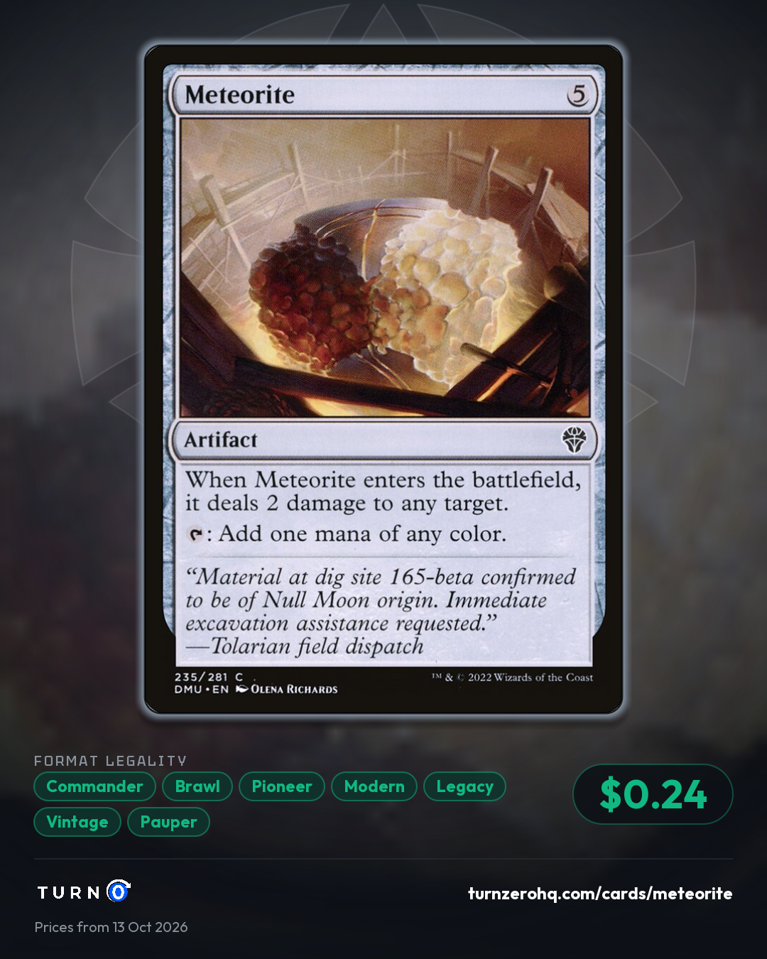 Shareable picture of Meteorite