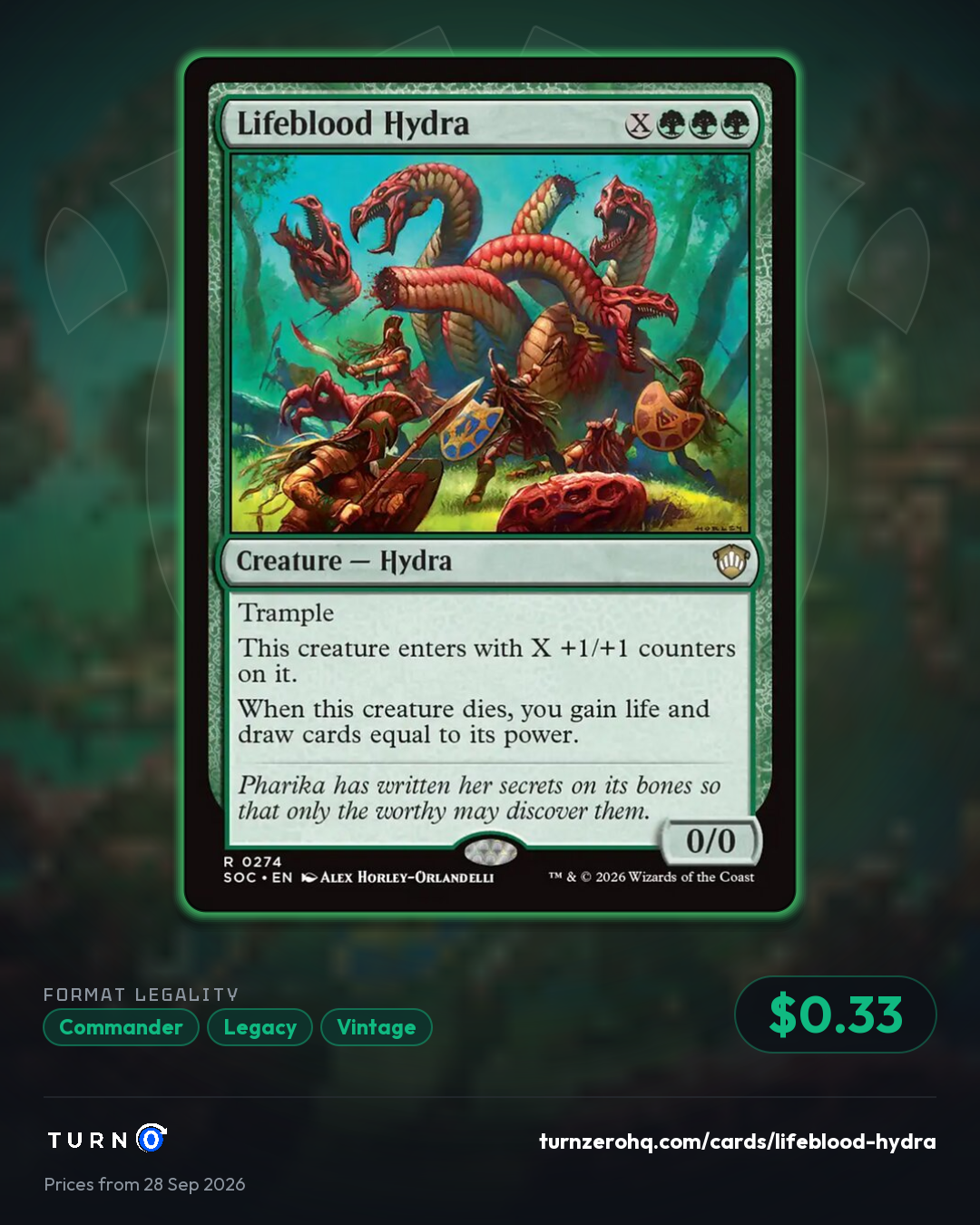 Shareable picture of Lifeblood Hydra