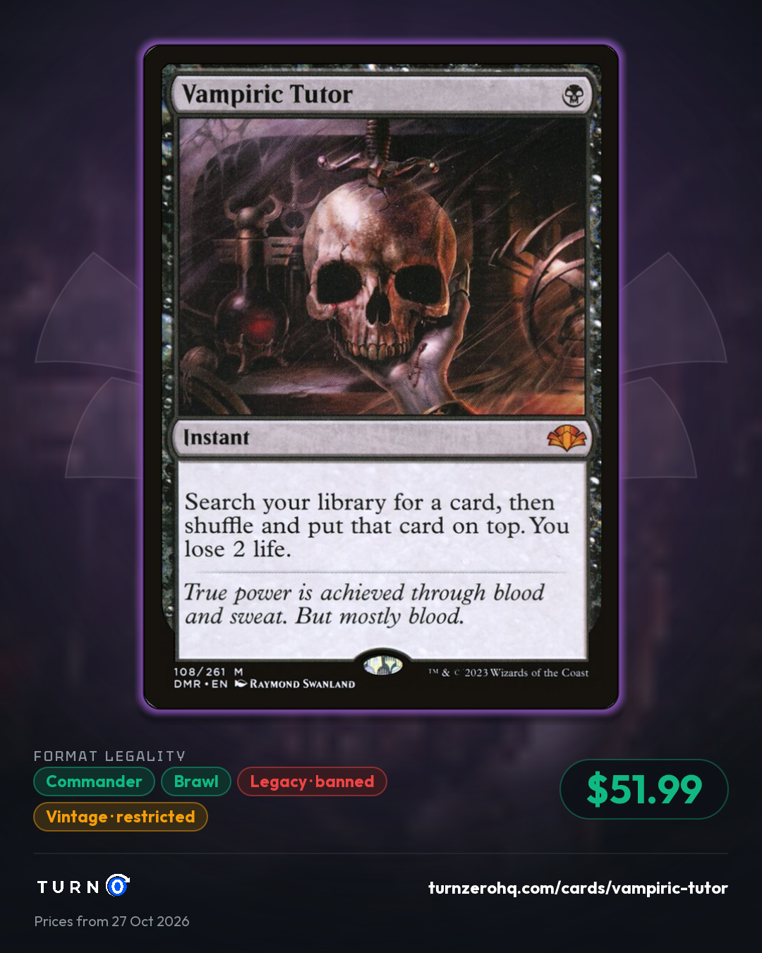 Shareable picture of Vampiric Tutor