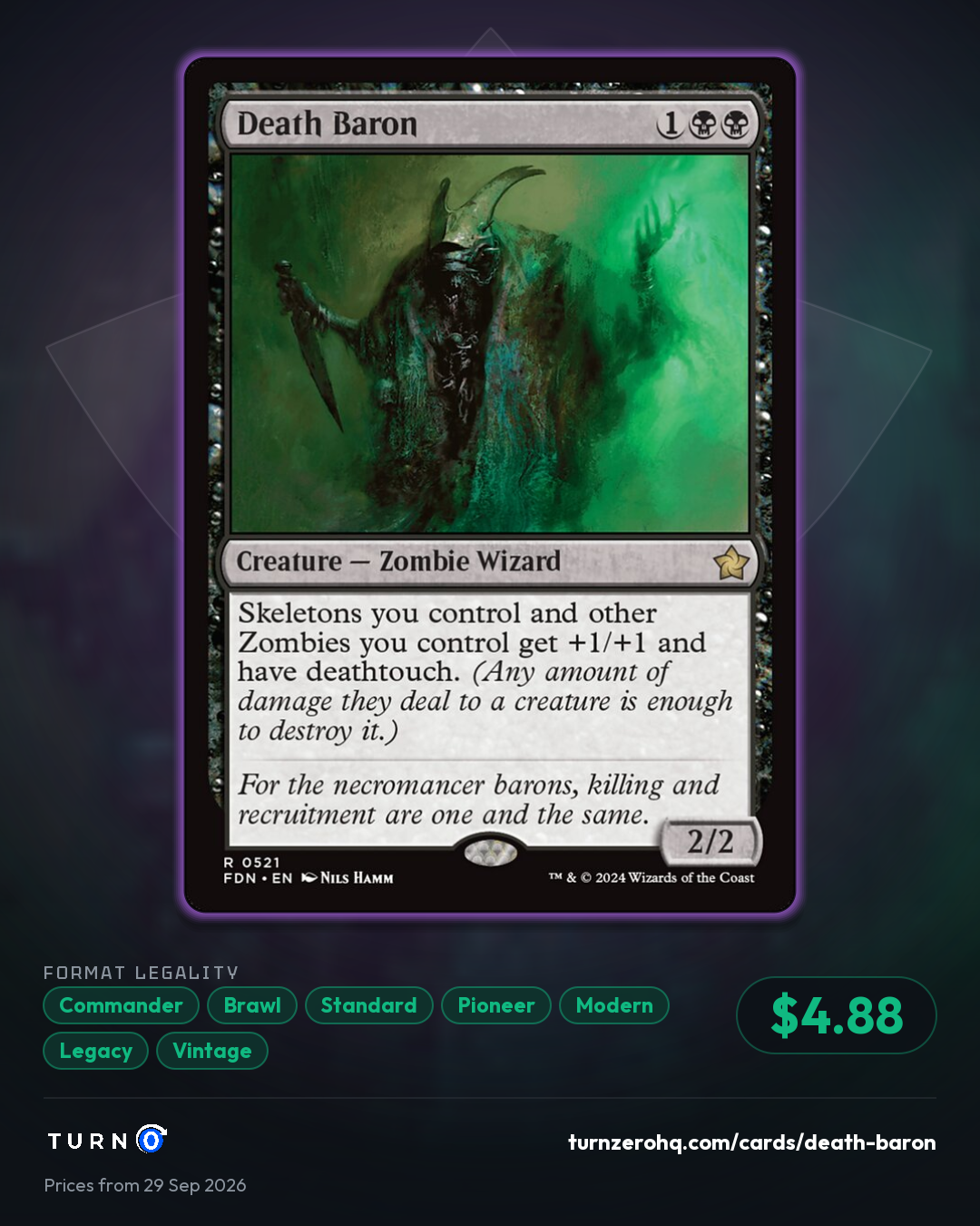 Shareable picture of Death Baron
