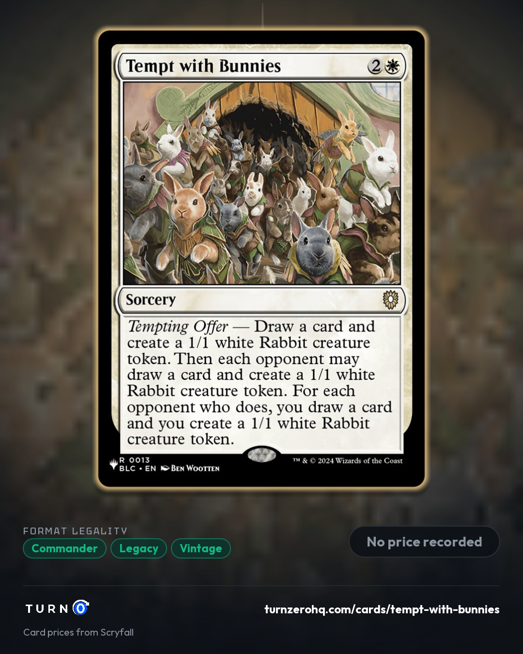 Shareable picture of Tempt with Bunnies