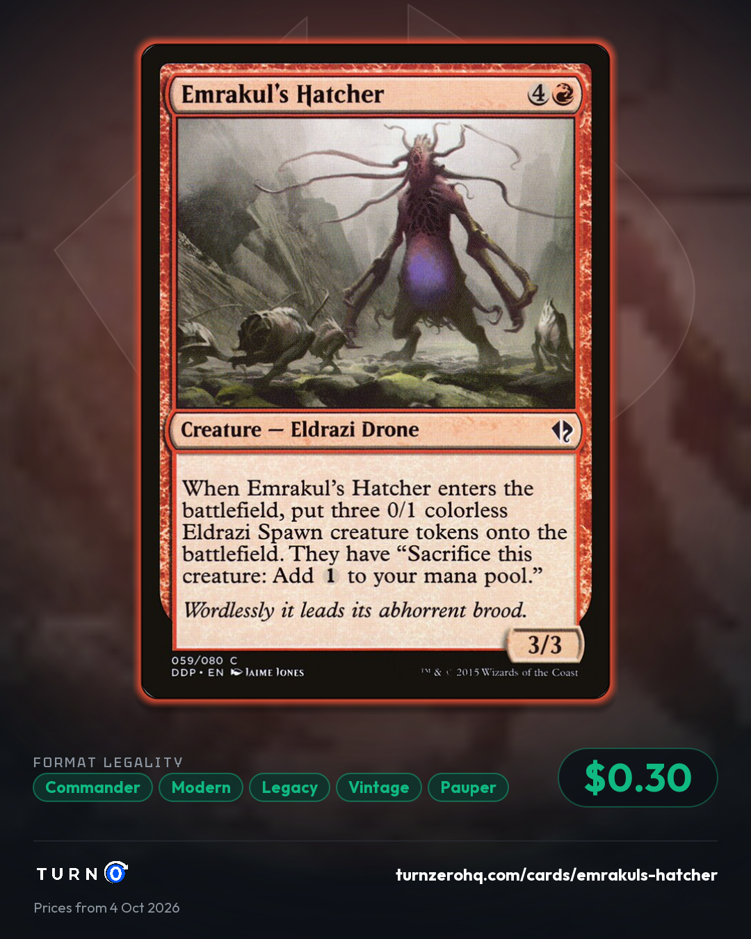 Shareable picture of Emrakul's Hatcher