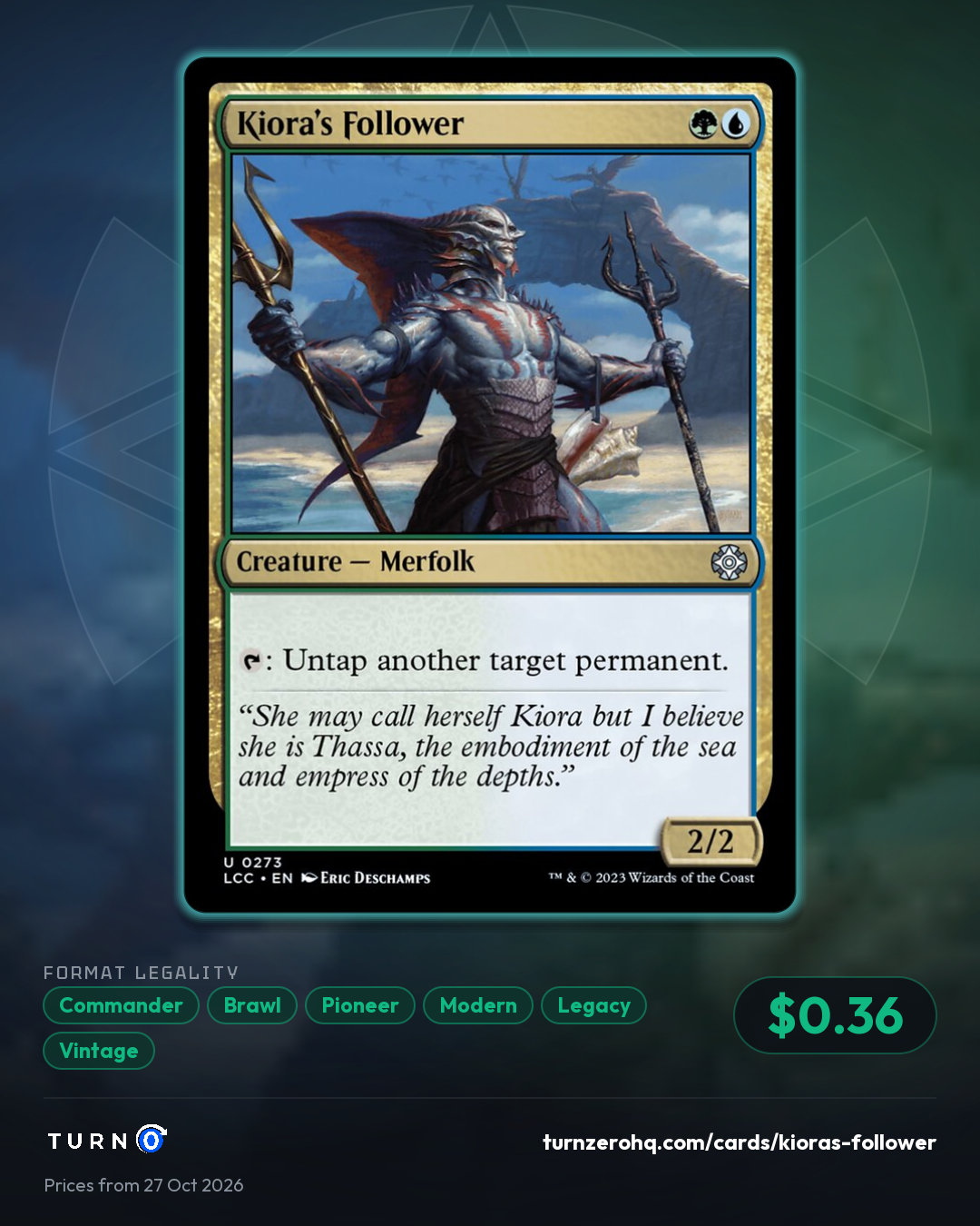Shareable picture of Kiora's Follower
